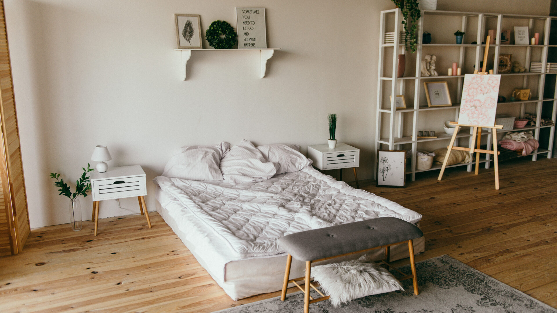 無印風日式裝潢設計房間範例